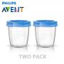 Philips Avent VIA Breastmilk Containers 180ml ถ้วยเวียรุ่นล่าสุดของเอเวนท์